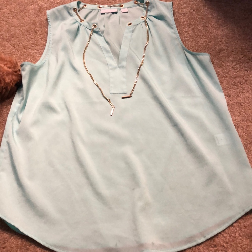Light blue tank